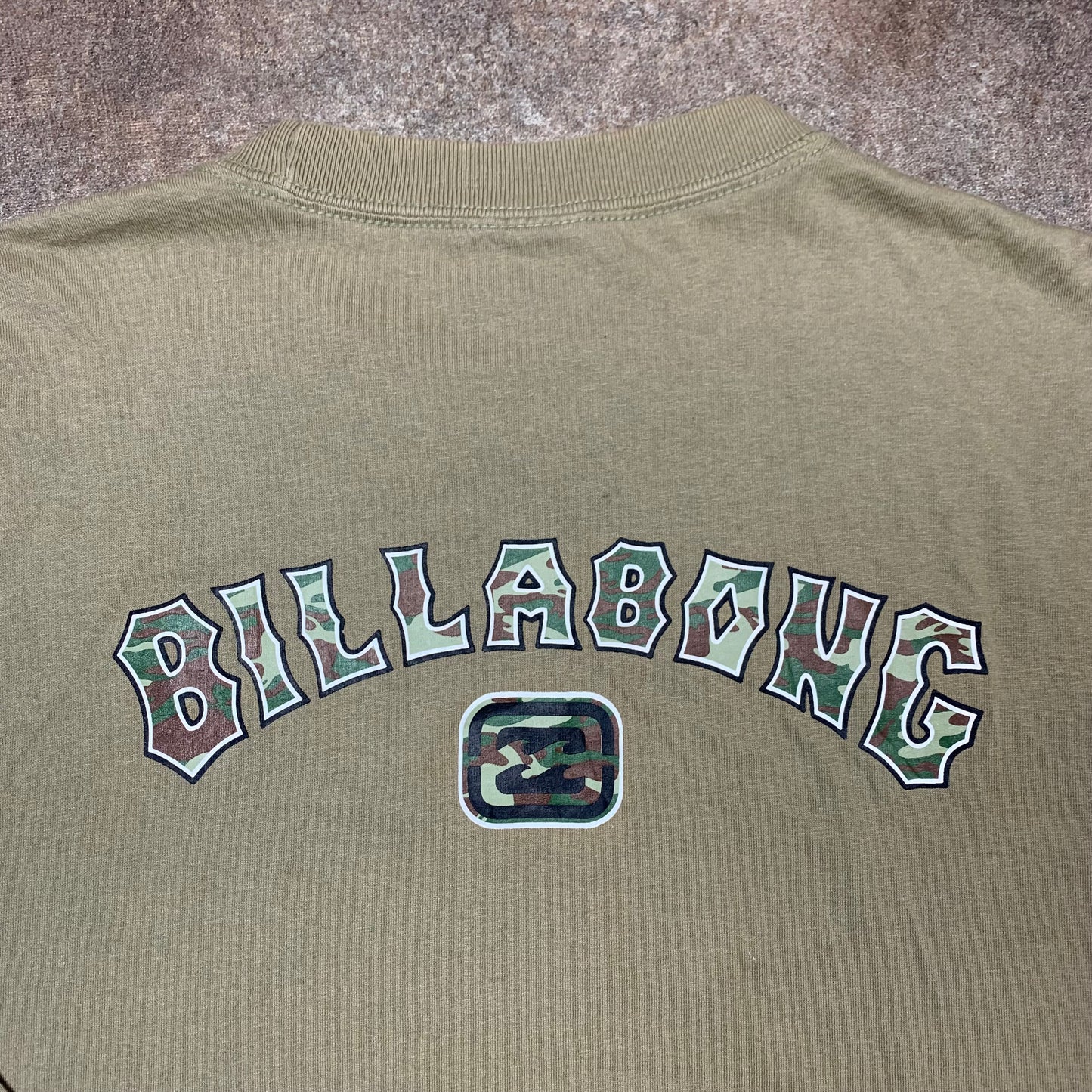 Billabong 00s graphic long sleeve tee (L)