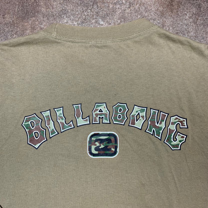 Billabong 00s graphic long sleeve tee (L)