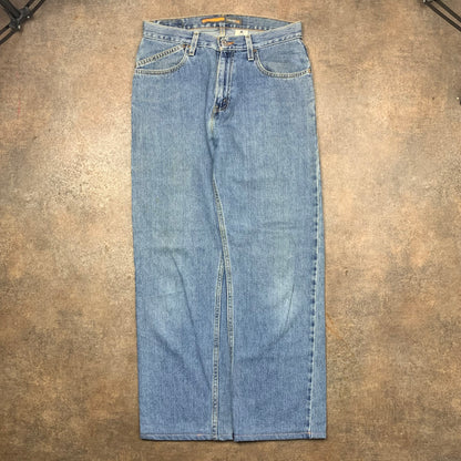 Levi's Silvertab 00s baggy blue jeans