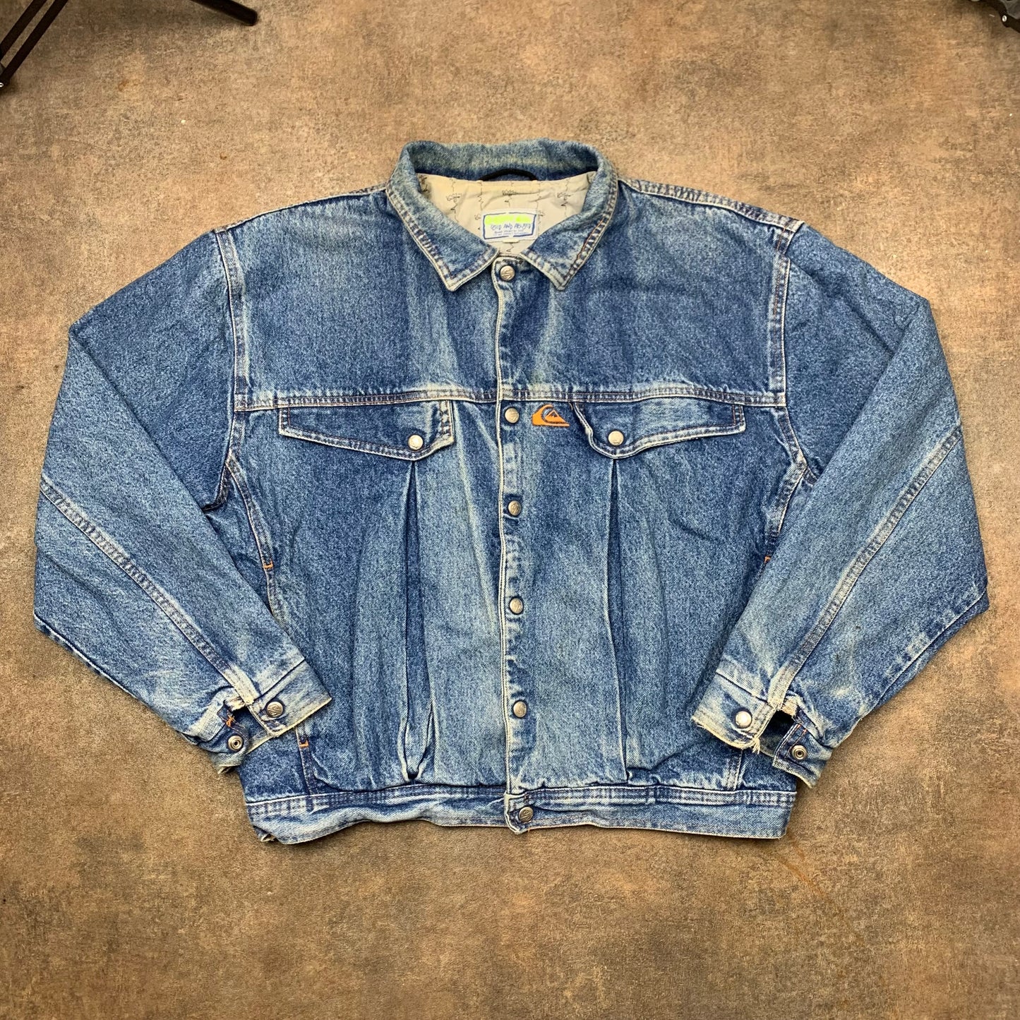 Quiksilver 1989 Tom Carroll graphic jacket