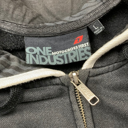 One Industries x Monster Energy 00s graphic hoodie (L)
