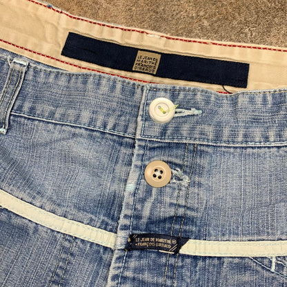 Marithé + François Girbaud 00s baggy light blue jeans