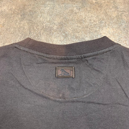 Drunknmunky 00s brown faded graphic tee
