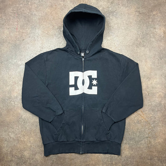 DC Shoes 00s graphic zip hoodie (S)