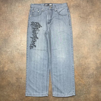 Southpole 00s baggy graphic jeans (30")