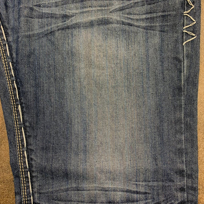 Reve Kayden K 00s flared graphic baggy jeans