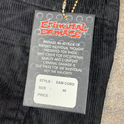 Criminal Damage 90s corduroy flared jeans