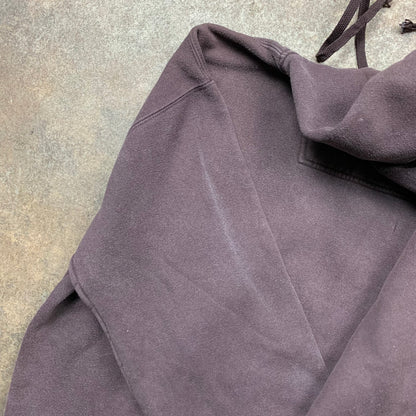 Drunknmunky 00s boxy fleece hoodie (M)