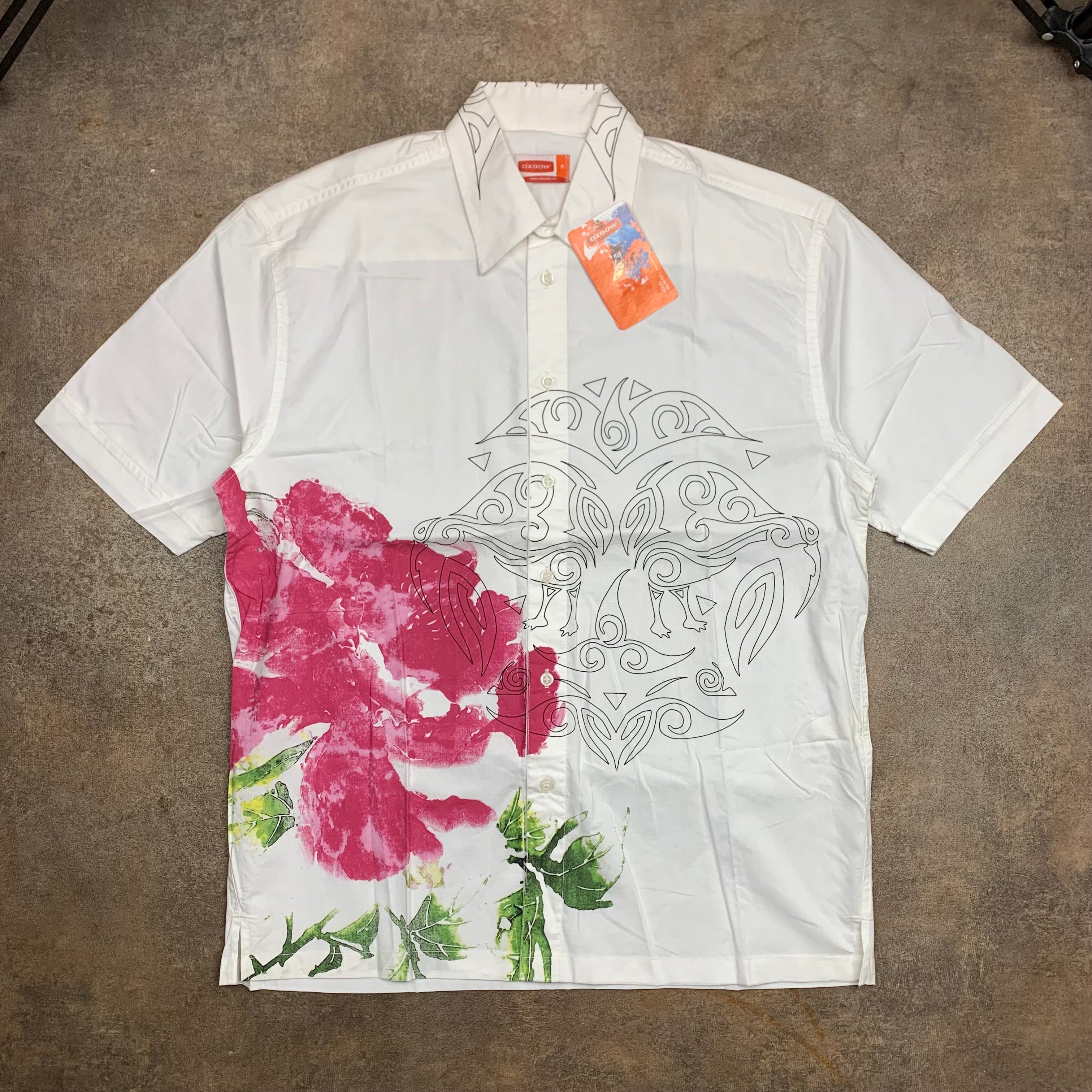 Oxbow 00s graphic button shirt (M) – Harry's Heat
