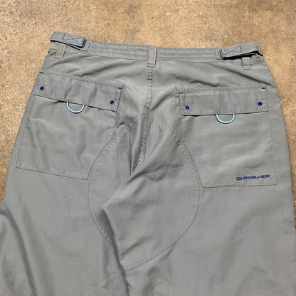 Quiksilver 00s baggy grey joggers (L)