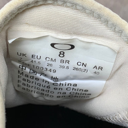 Oakley khaki cream running trainers (7)