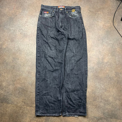 Ecko Unltd. 00s matching jeans, hoodie & tee set