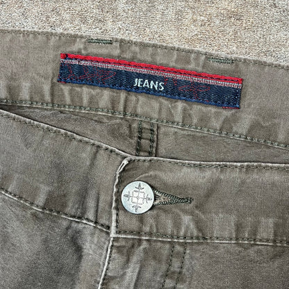 Oxbow 00s 3/4 length carpenter jeans (38")