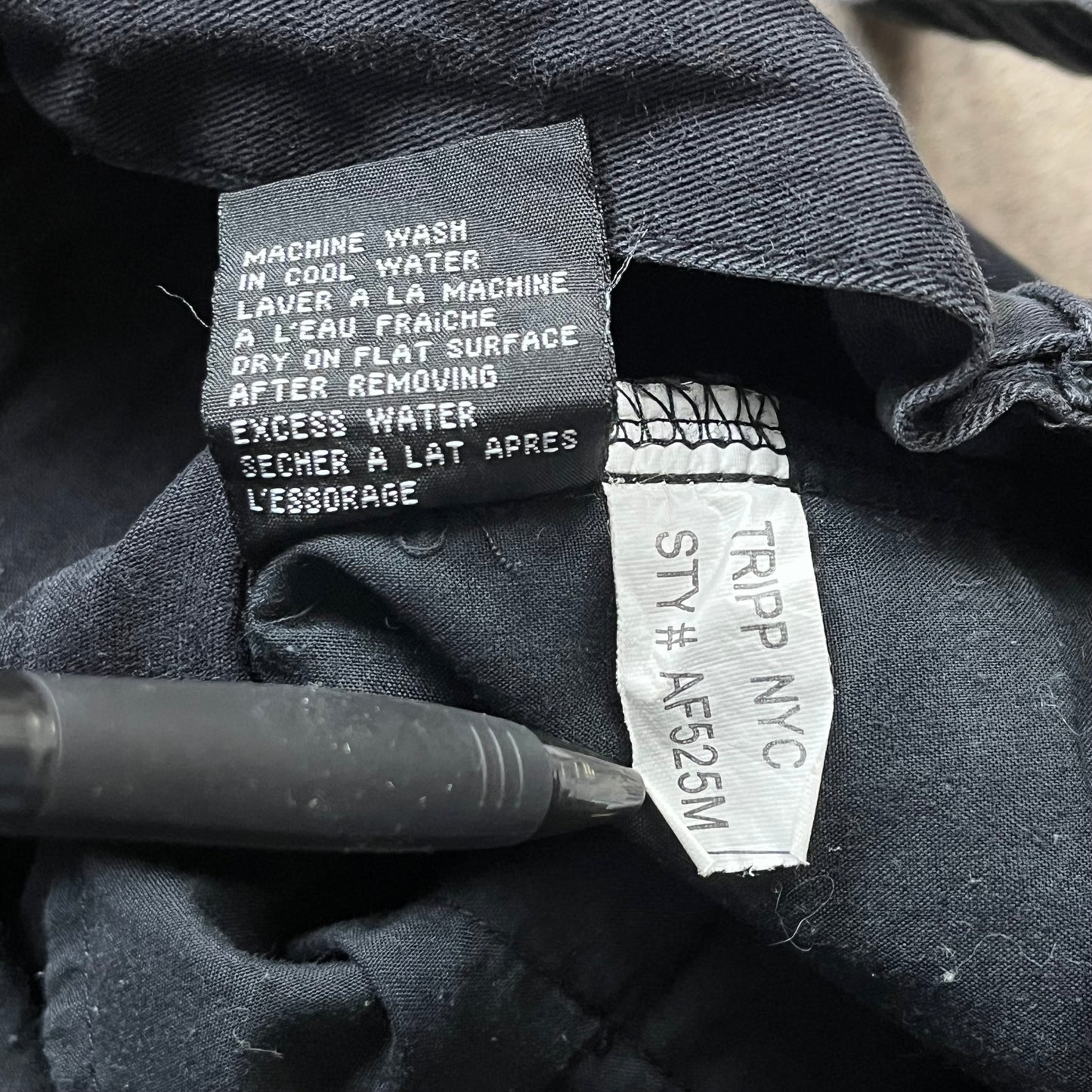 Tripp NYC 90s baggy zip off jeans (30")