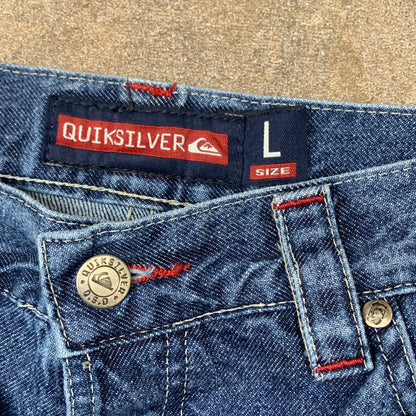 Quiksilver 00s baggy navy jeans