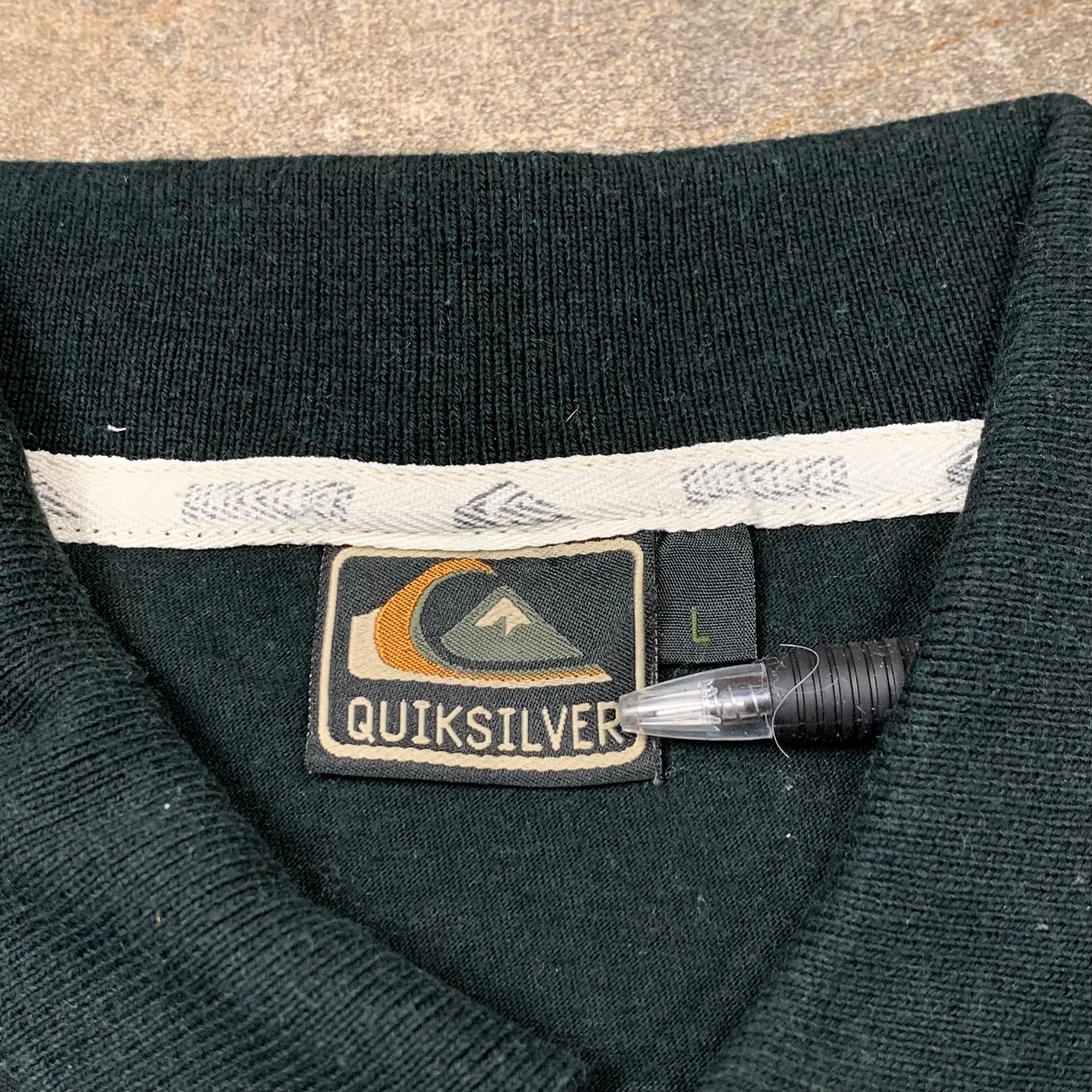 Quiksilver 1994 graphic polo (L)