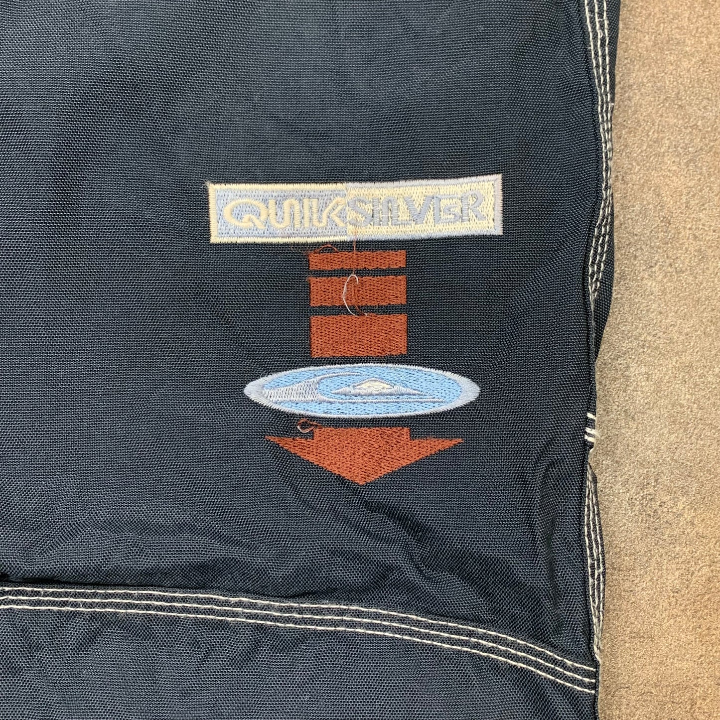 Quiksilver 1993 baggy snow salopettes (M)