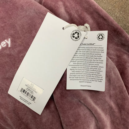 Obey Women's deadstock crop jumper (XS)