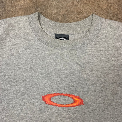 Oakley Software 90s flame graphic tee (L)