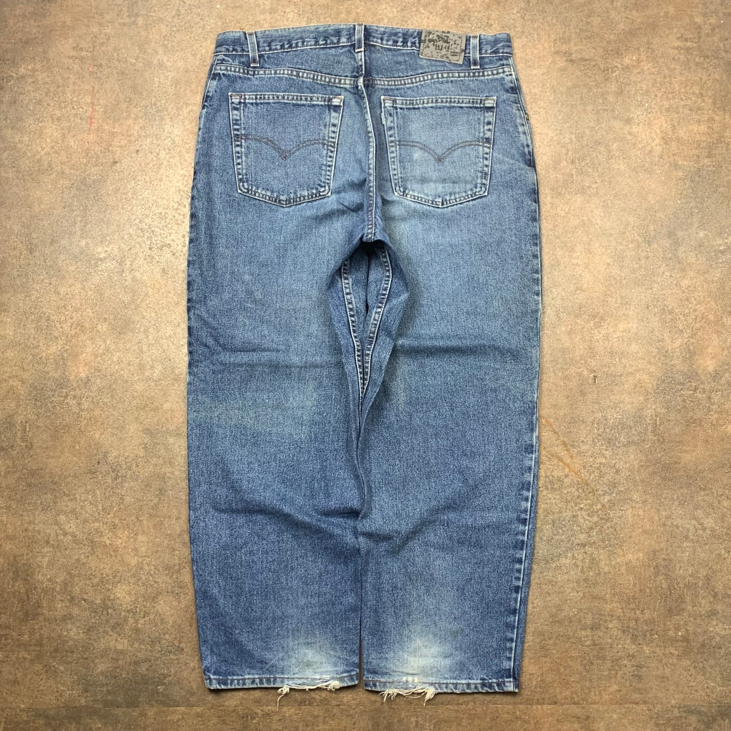 Levi's Silvertab 00s baggy faded jeans (38")