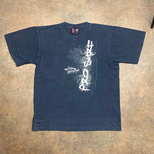 Australia 00s navy surf graphic tee