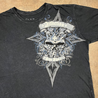 Affliction 00s graphic tee (L)