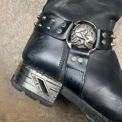 New Rock 00s block heel boots (7)