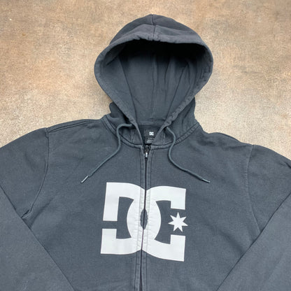 DC Shoes 00s graphic zip hoodie