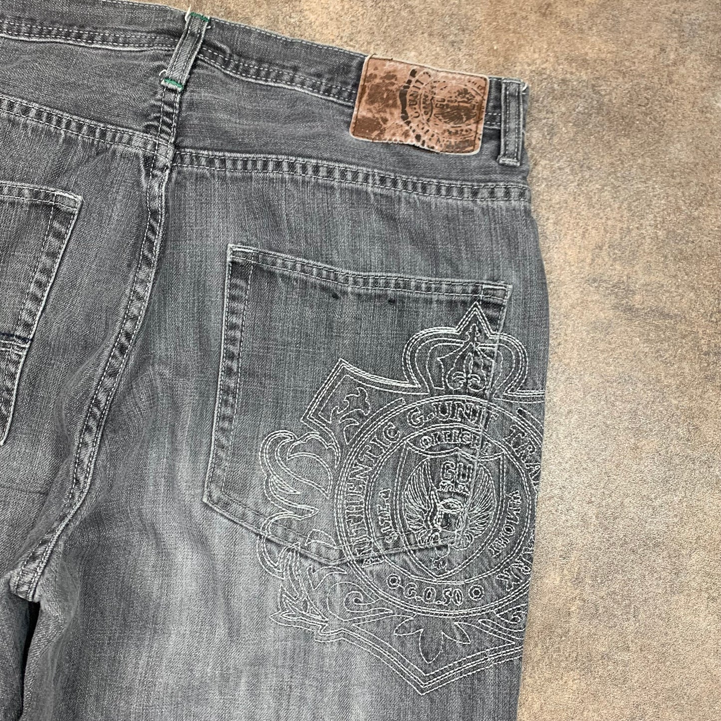 G-Unit 00s baggy graphic jeans (34")