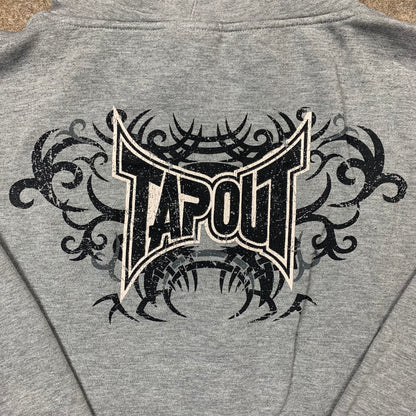 Tapout 00s boxy graphic zip hoodie (XL)