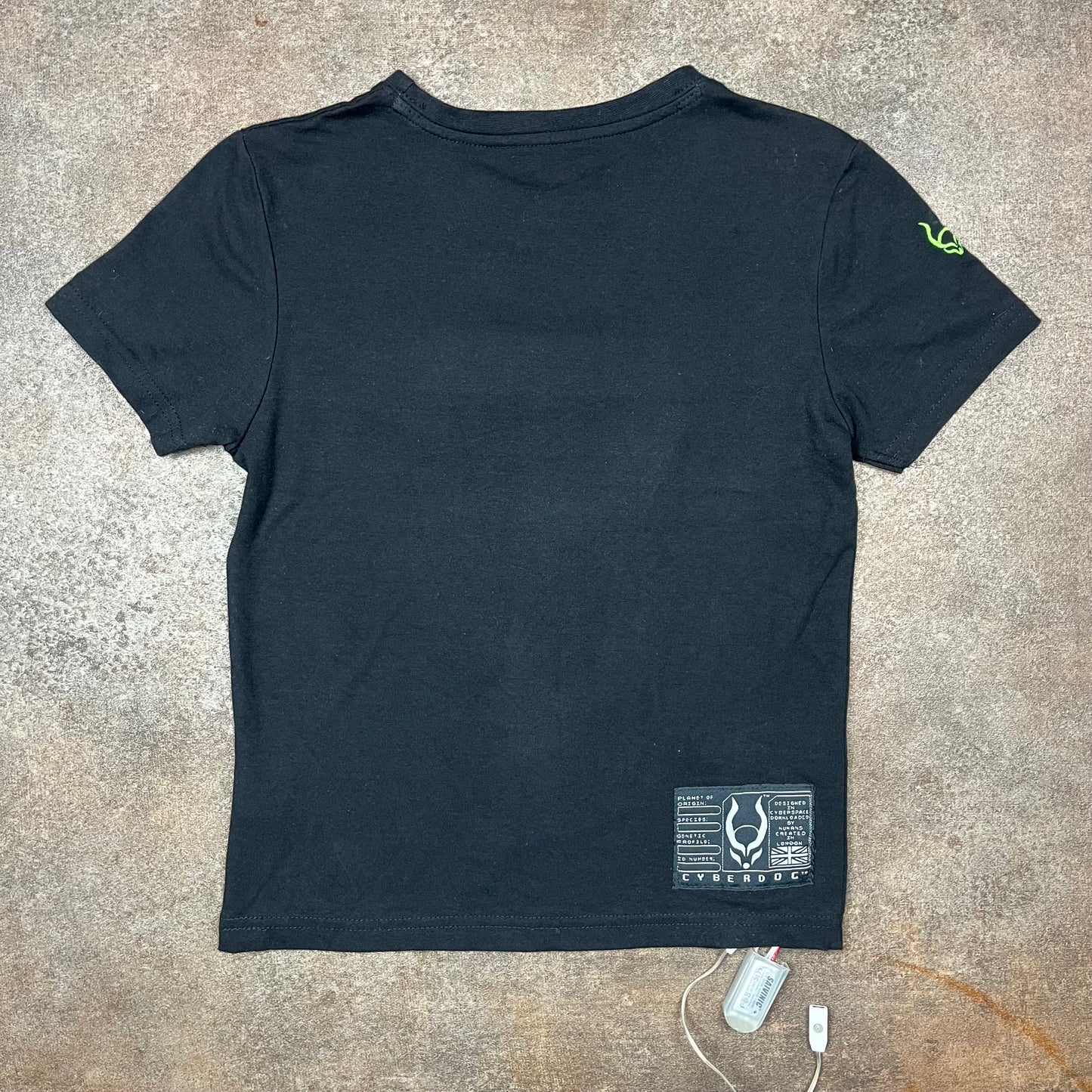 Cyberdog 00s LED screen baby tee (L)