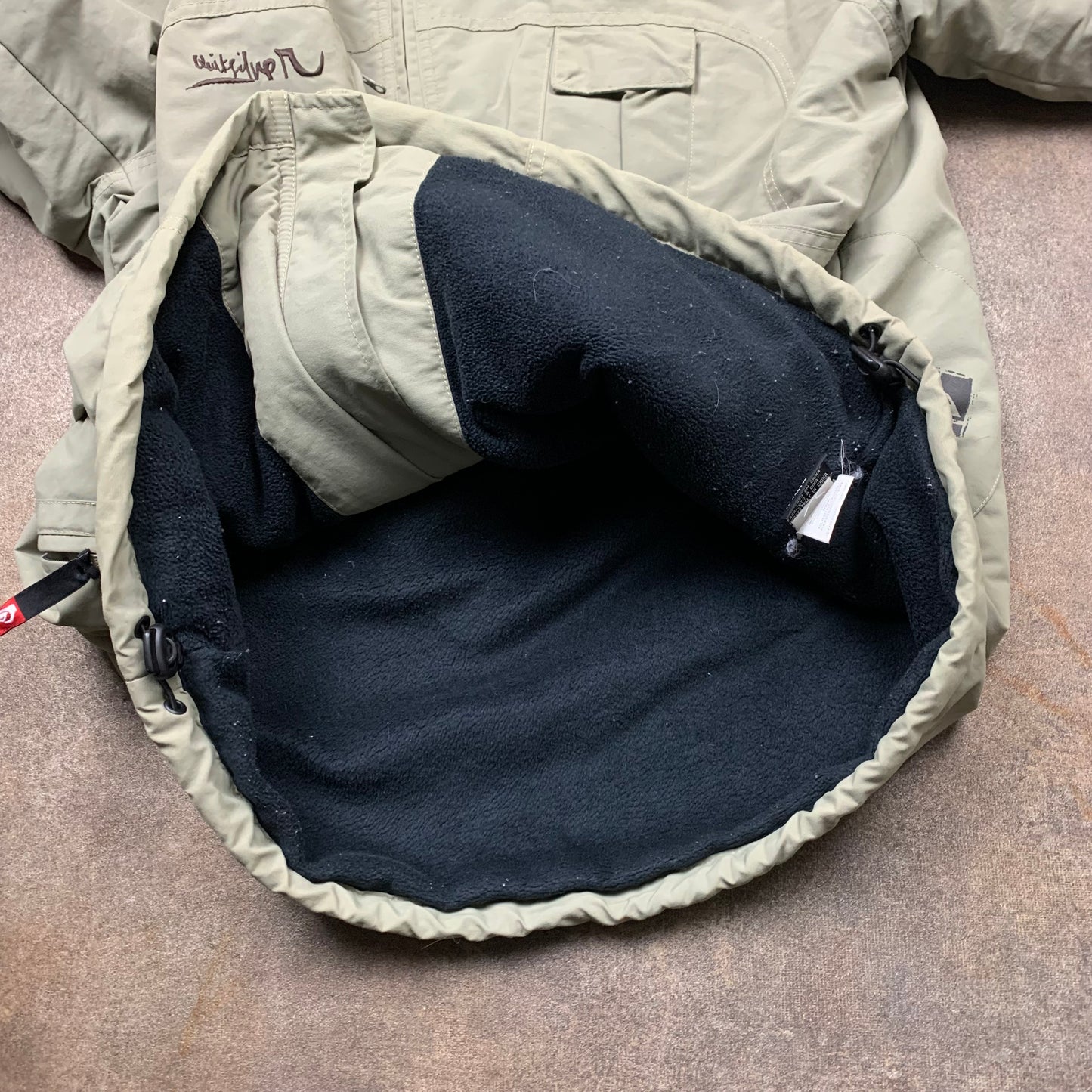 Quiksilver 00s graphic lined jacket (M)