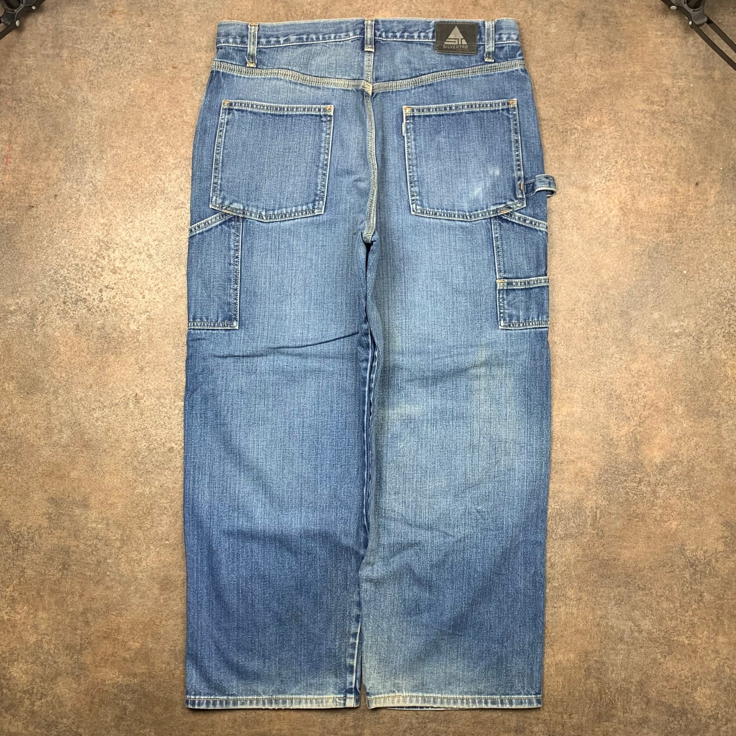 Levi's Silvertab 00s carpenter baggy jeans
