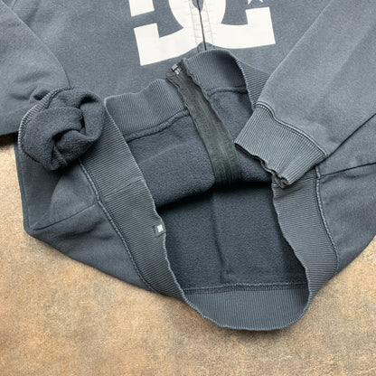 DC Shoes 00s graphic zip hoodie