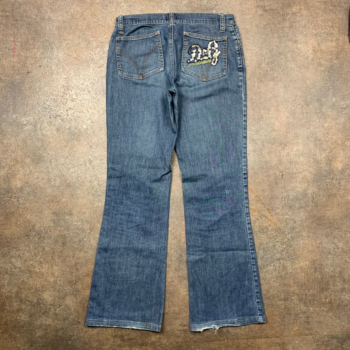 Dolce & Gabbana Women's 00s flared jeans (30")