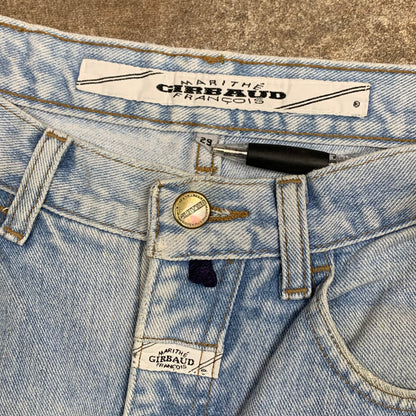 Marithé + François Girbaud 90s pale blue jeans