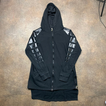 Cyberdog graphic rave zip hoodie
