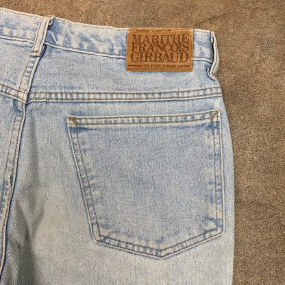 Marithé + François Girbaud 90s pale blue jeans
