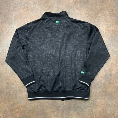 Ecko Unltd. 00s graphic broken zip jacket