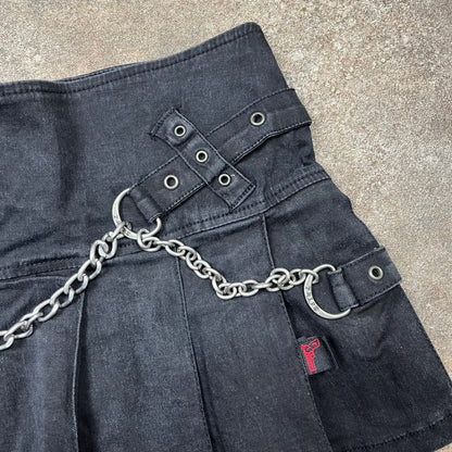 Tripp NYC denim mini skirt (L)