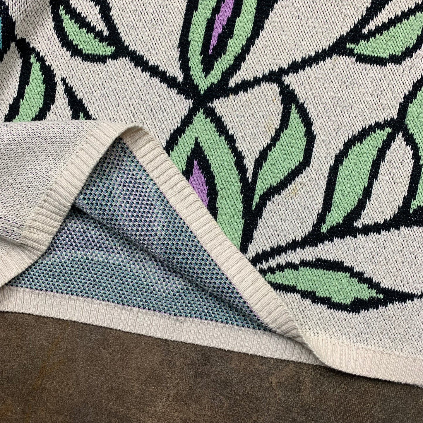 Oxbow 1993 Jacquard graphic knit (S)