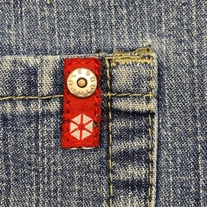 Southpole 00s red tab baggy jorts (36")