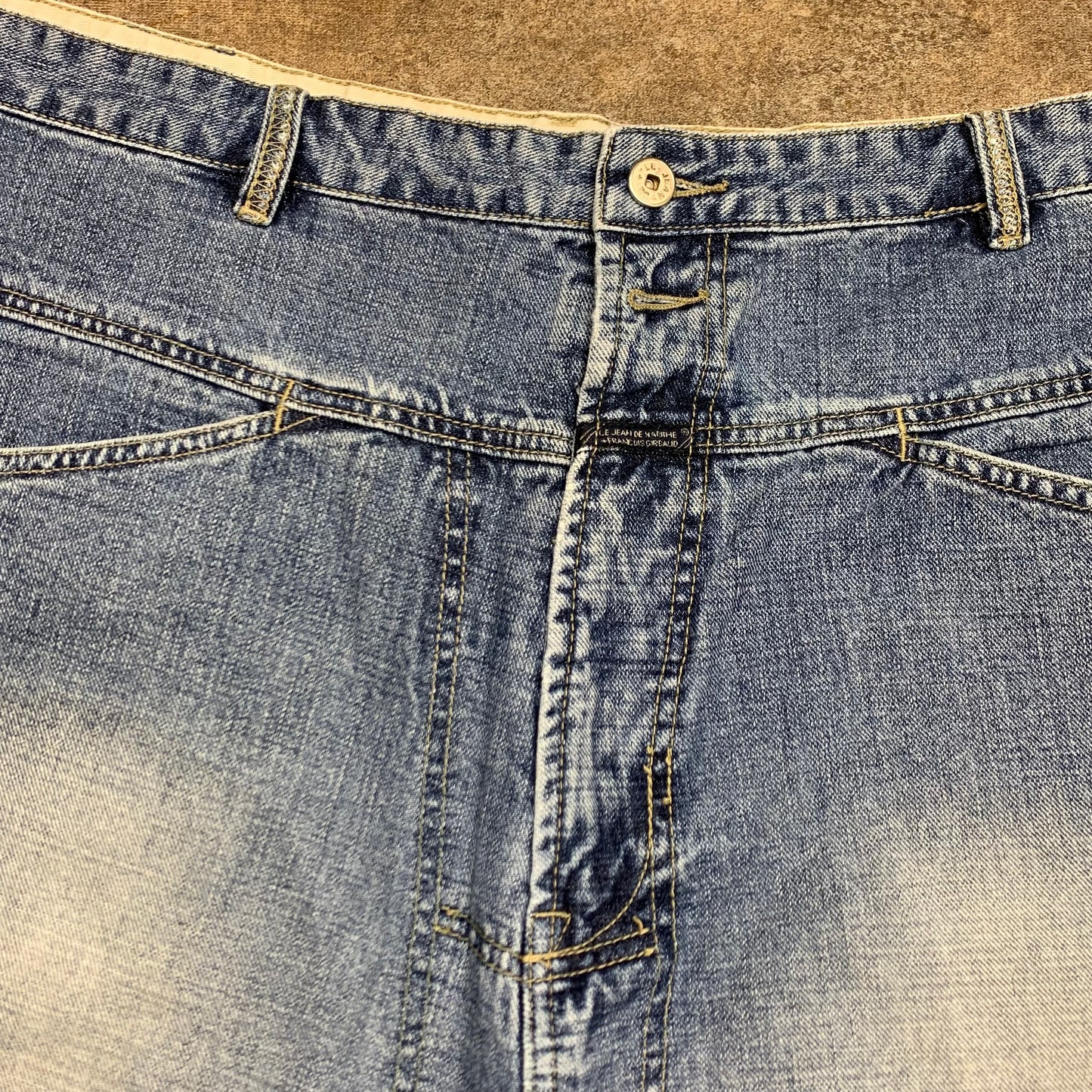 Marithé + François Girbaud 00s baggy jorts (40")