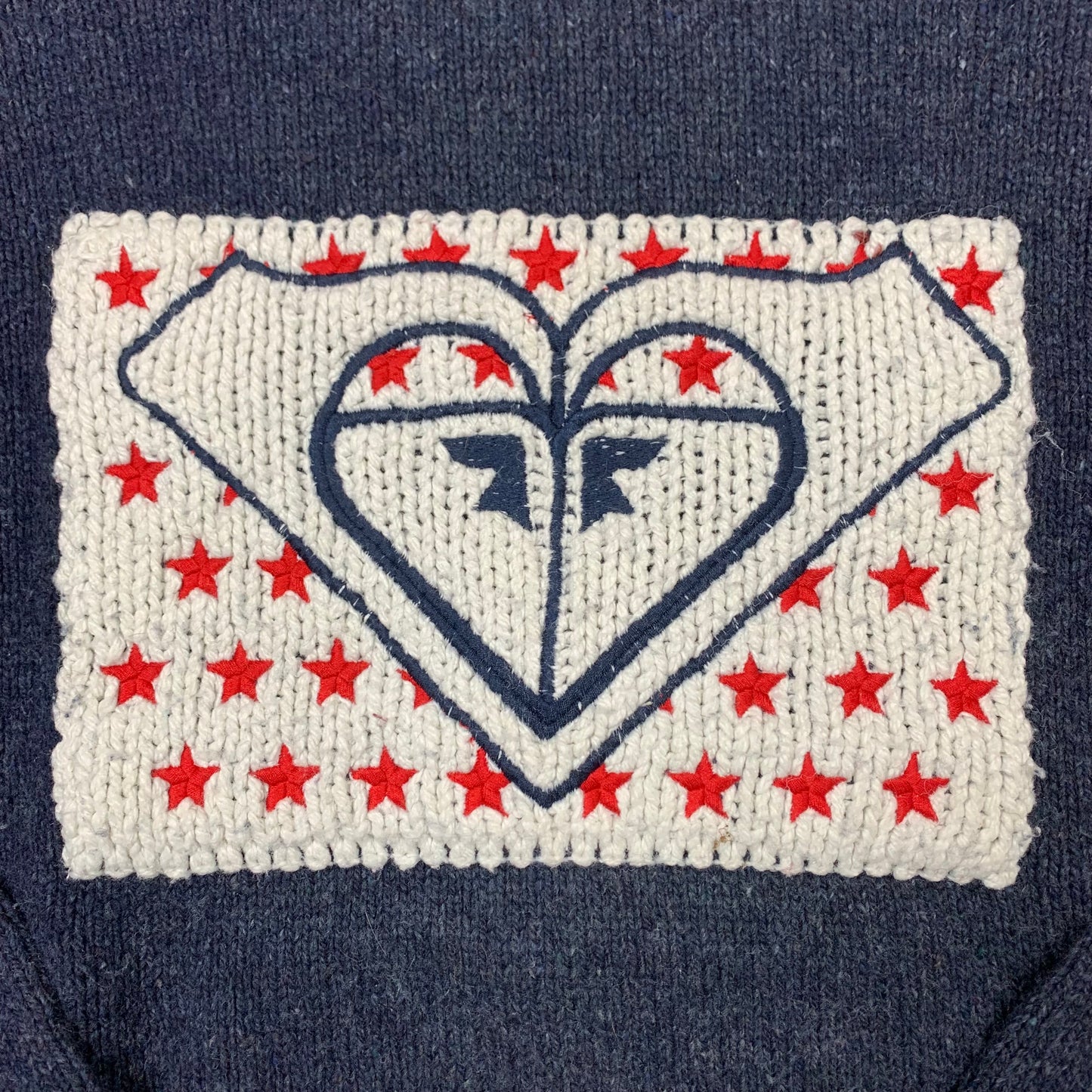 Roxy Women's 90s graphic knit sweater (L)