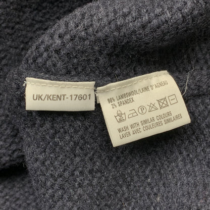 Yves Saint Laurent 00s navy zip fleece (XL)