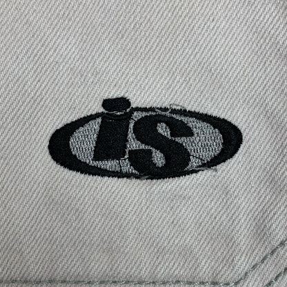 Interstate 90s baggy embroidered jeans