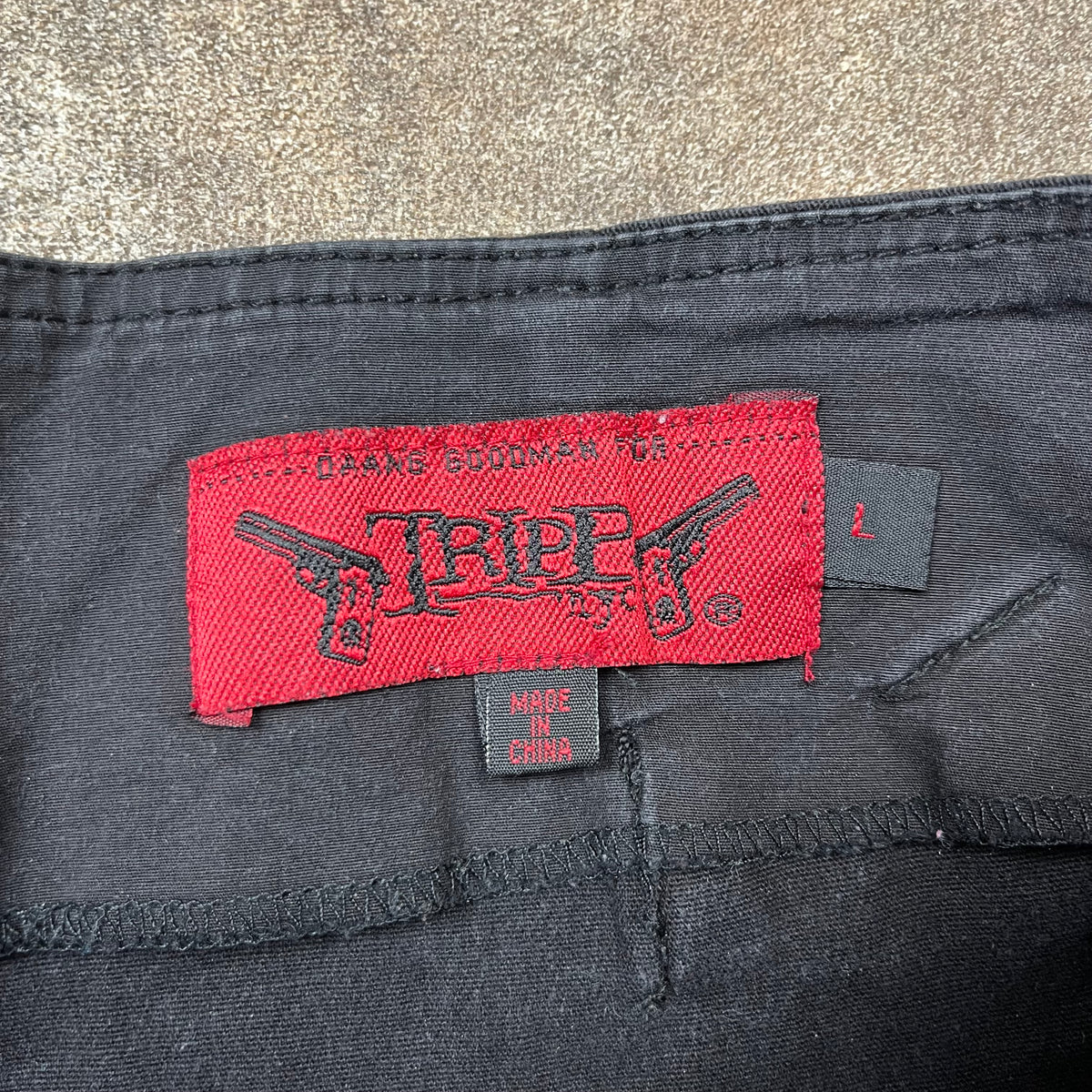 Tripp NYC denim mini skirt (L)