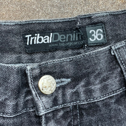 Tribal Denim 90s black carpenter jeans