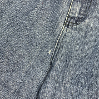 Mecca 00s navy baggy denim jorts