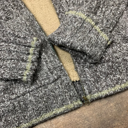 Quiksilver 00s lined knit sweater (XL)